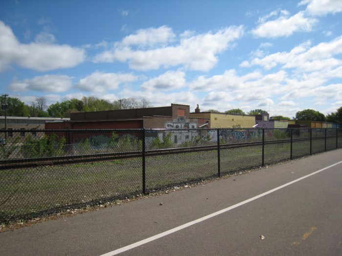 A view from the Minneapolis Greenway Trail